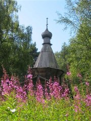 Троицкая церковь на острове, Муеозеро. 17 век