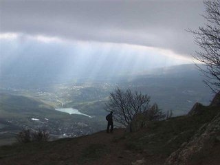 Демерджи-Яйла, вид на Лучистое