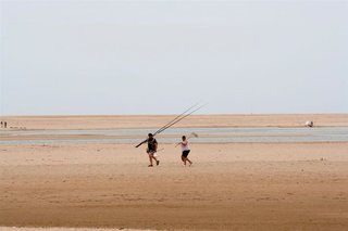 Ловцы крабов, отлив, Португалия
