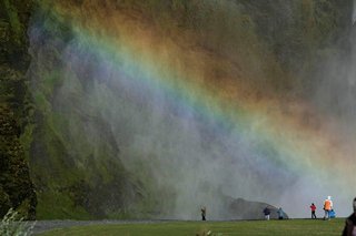 Водопад Skógafoss